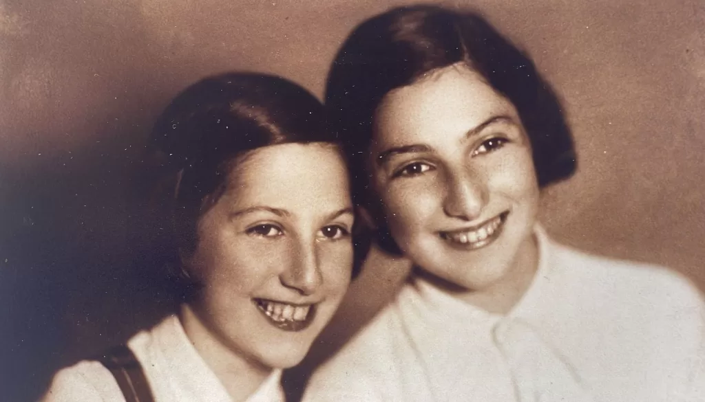 Ruth Ofnerová a její sestra Hanka Ofnerová