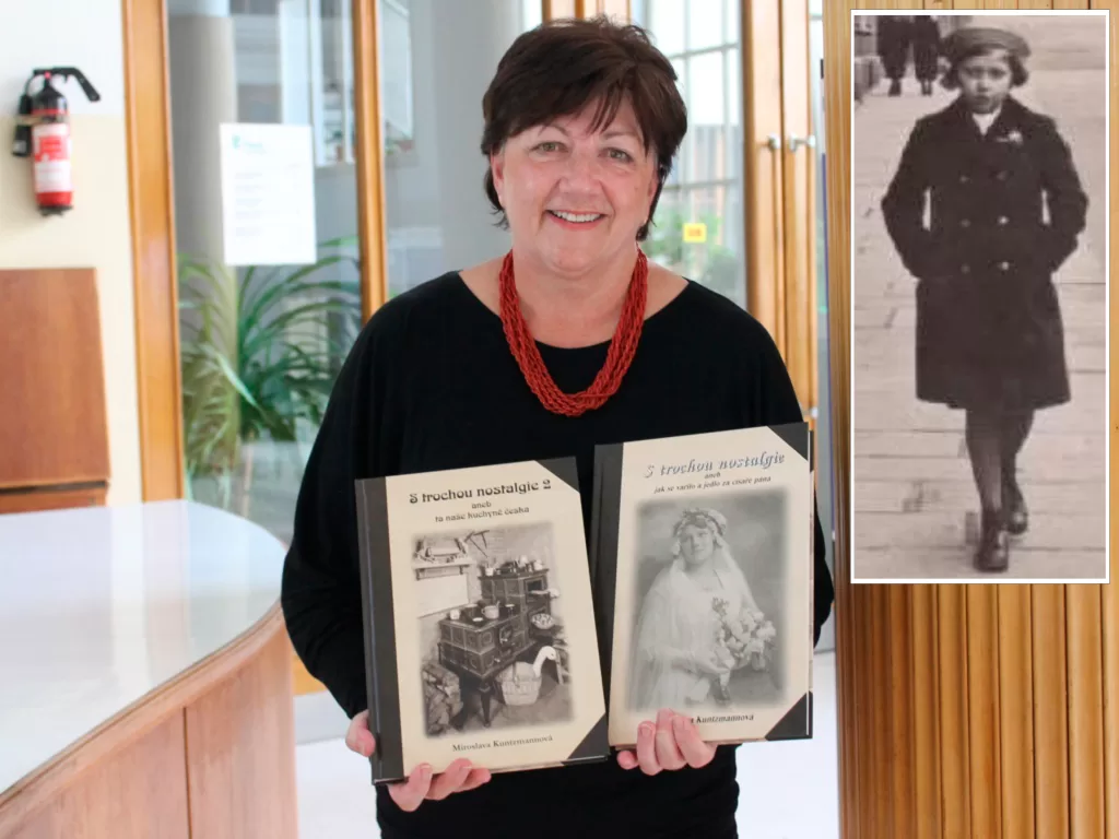 Miroslava Kuntzmannová ze Žerovic a její maminka Marie Jonáková ze Skočic